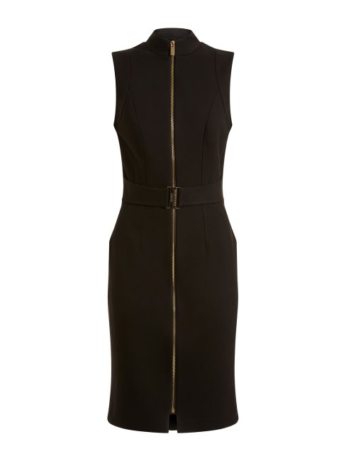 Robe Noire à Détail Zip Marciano Guess