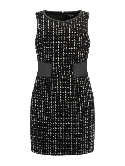 Robe En Tweed Marciano Noir Multi Guess