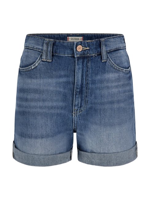 Short En Jean Coupe Décontractée Guess Bleu