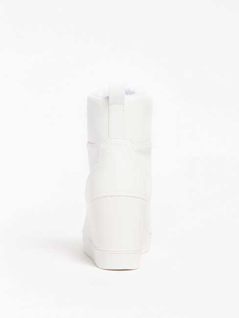 Guess Baskets Compensées Adalen Blanches