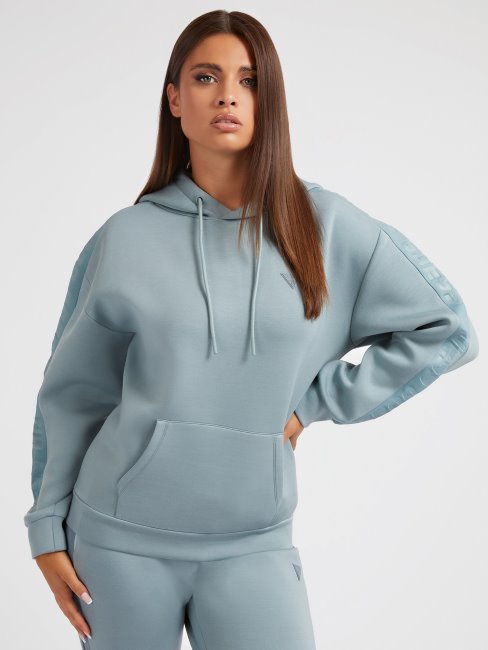 Sweat à Capuche Guess Vert