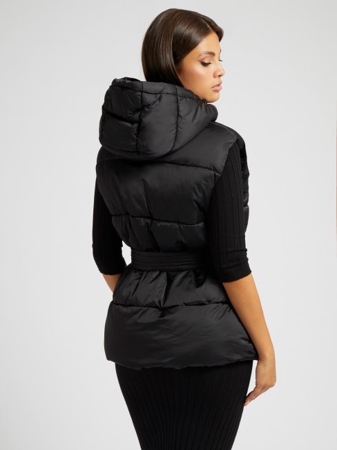 Guess Gilet Matelassé Noir