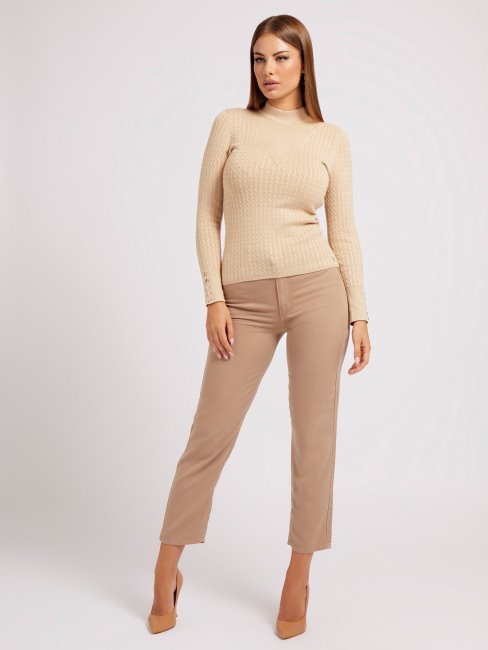 Guess Pull En Maille Torsadée