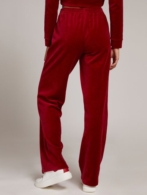 Pantalon Chenille Rouge Guess