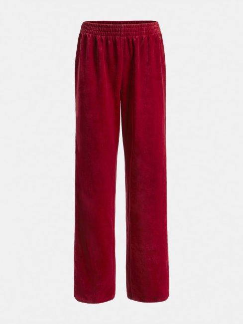 Pantalon Chenille Rouge Guess