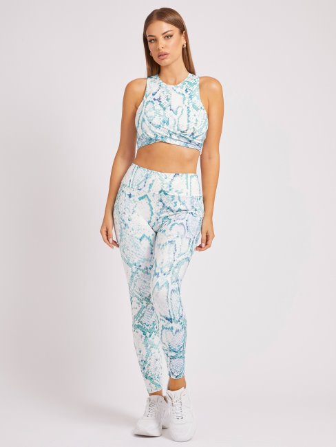 Soutien-gorge Actif Animalier Motif Multicolore Guess