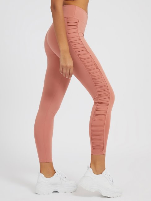 Legging Rose à Détails Drapés Guess