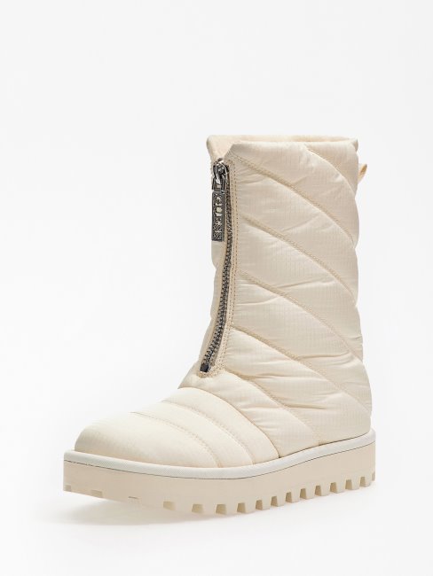 Bottines Laera Matelassées Multi Guess Blanches