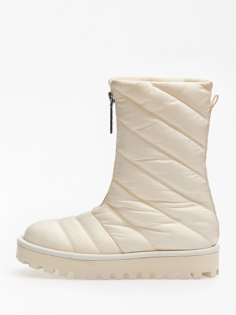 Bottines Laera Matelassées Multi Guess Blanches