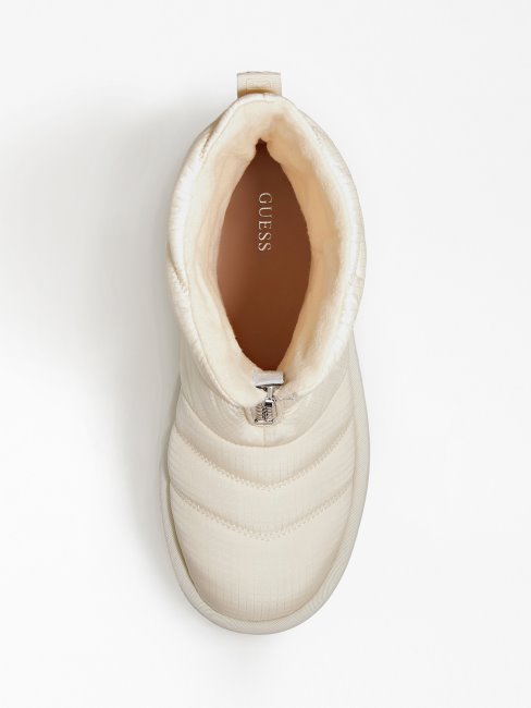 Bottines Laera Matelassées Multi Guess Blanches