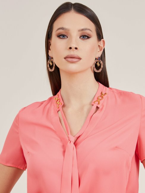 A60k Guess Blouse à Détail De Chaîne Marciano