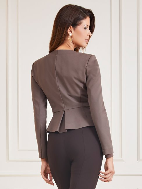 Guess Marchiano Peignoir Peplum Marron