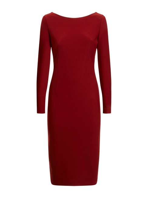 Robe Rouge Guess Marciano Zippée Au Dos