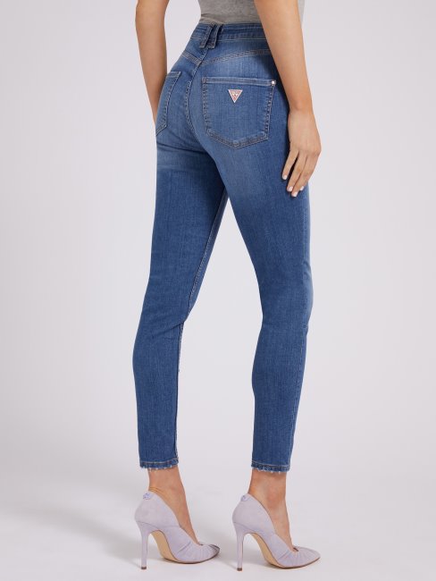 Pantalon Denim Coupé Skinny Mode Guess