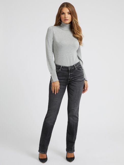 Pantalon Denim Droit Guess Noir