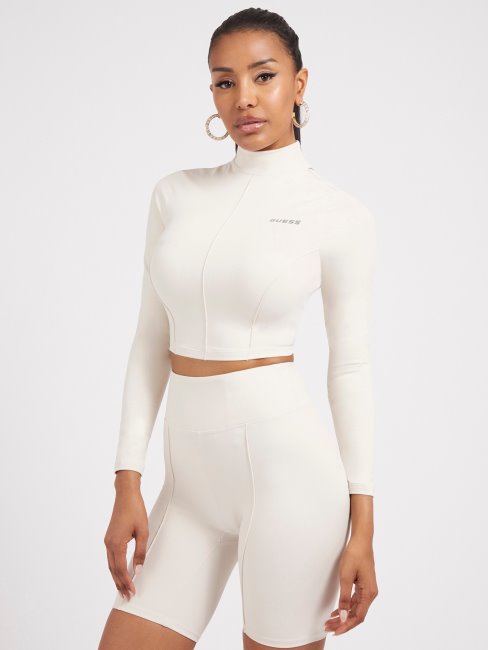 Top Actif Microfibre Blanc Guess