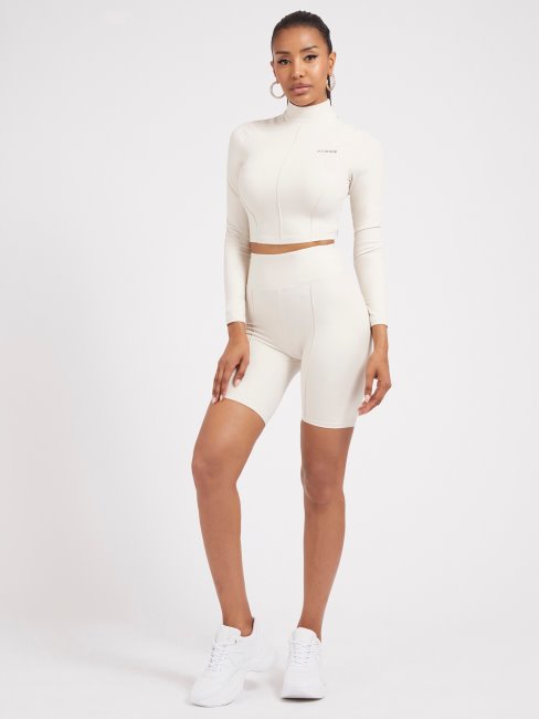 Top Actif Microfibre Blanc Guess