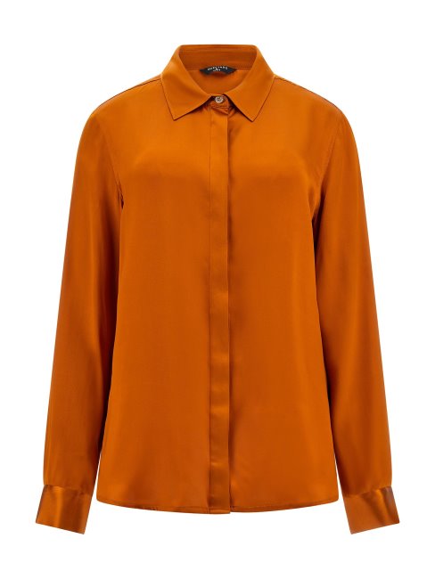 Chemise En Soie Marciano Orange Guess