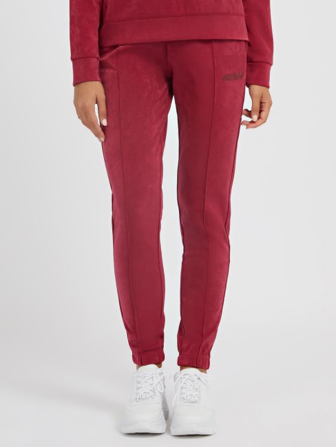 Pantalon De Jogging En Suédine Violet Guess