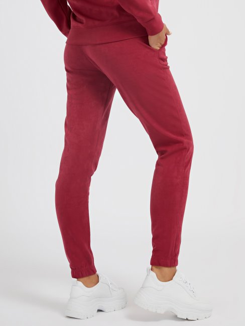 Pantalon De Jogging En Suédine Violet Guess