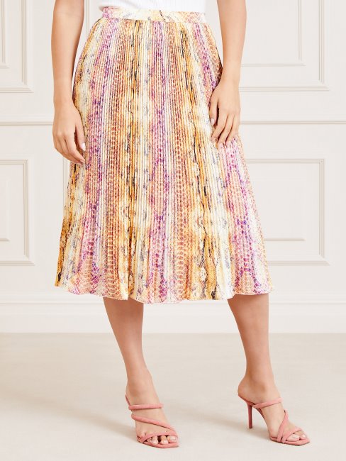 Jupe Imprimée Marciano Orange Guess