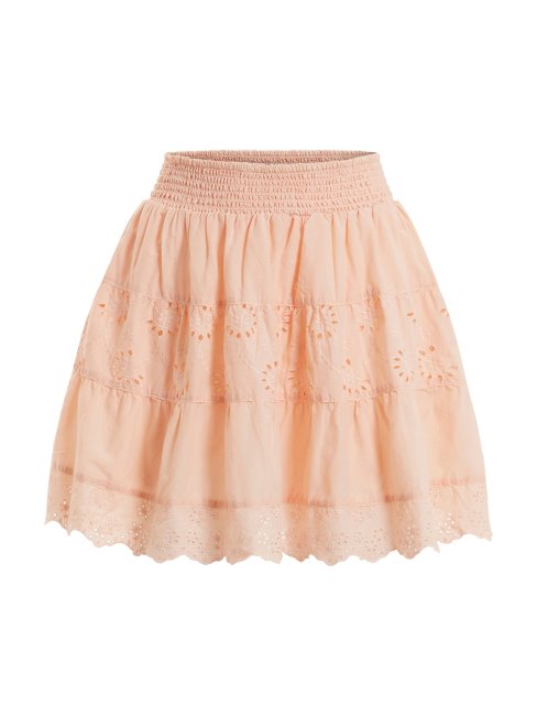 Guess Jupe Détails œillets Rose Foncé