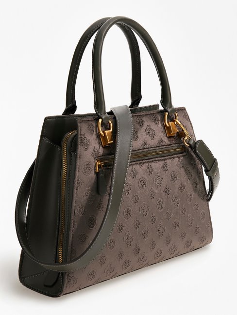 Sac à Main Stephi Velours Guess Gris