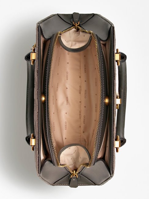 Sac à Main Stephi Velours Guess Gris