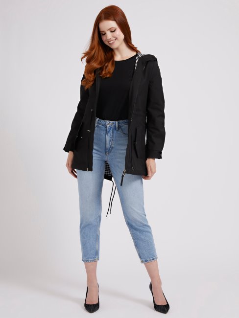 Veste Parka Repliable Noir Guess
