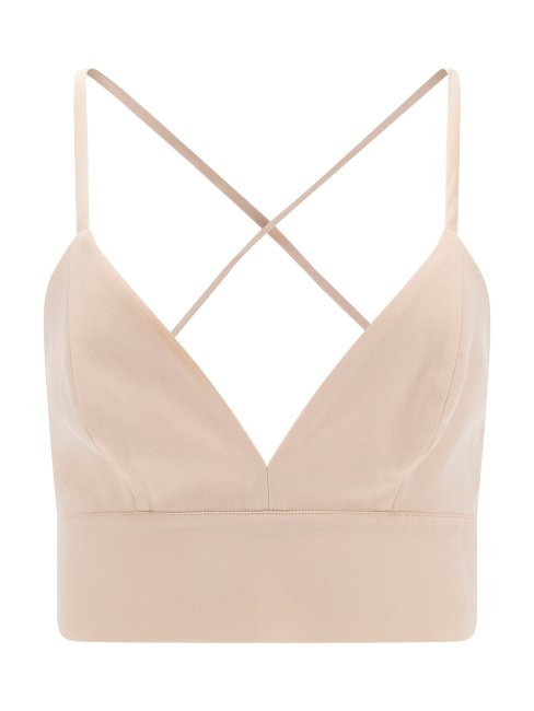 Guess Top Marciano Beige à Laçage