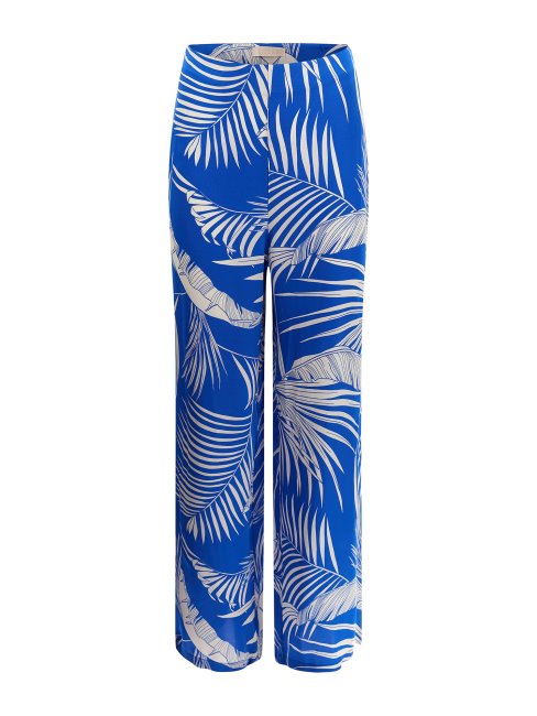 Pantalon Imprimé Guess All Over Bleu Multi