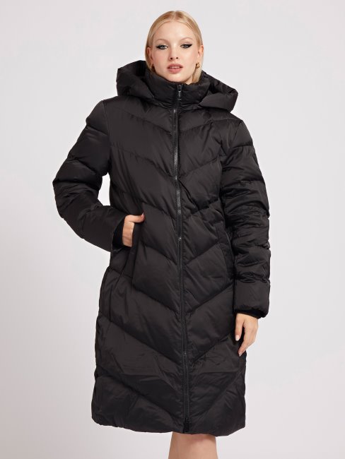 Doudoune Longue Guess Noir