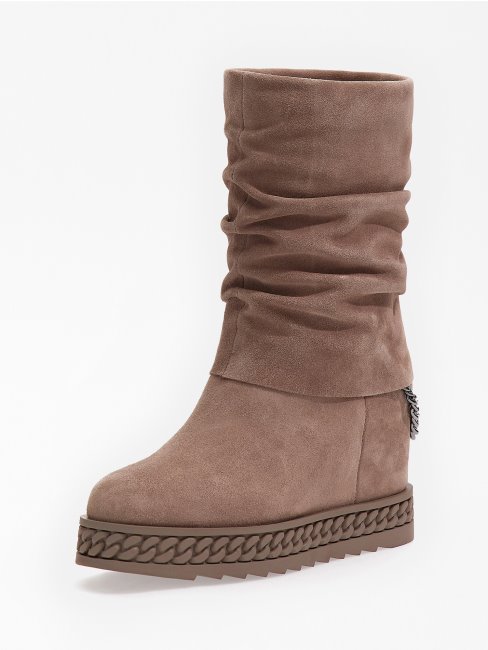 Guess Bottes Hadama En Daim Multi Gris
