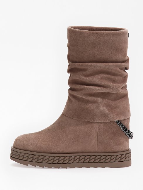Guess Bottes Hadama En Daim Multi Gris