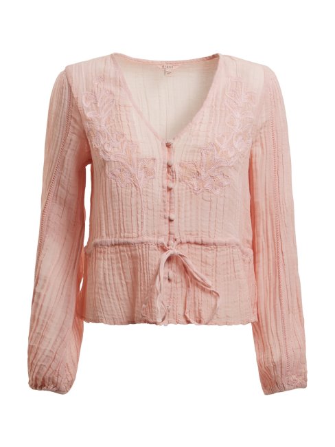 Chemisier Plissé Rose Guess