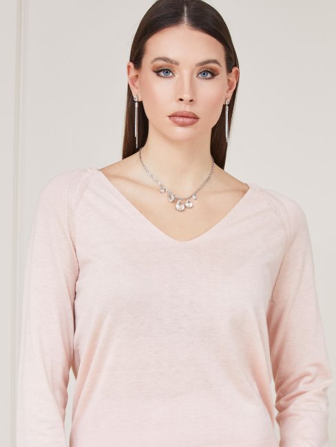 Pull Cachemire Marciano Rose Clair