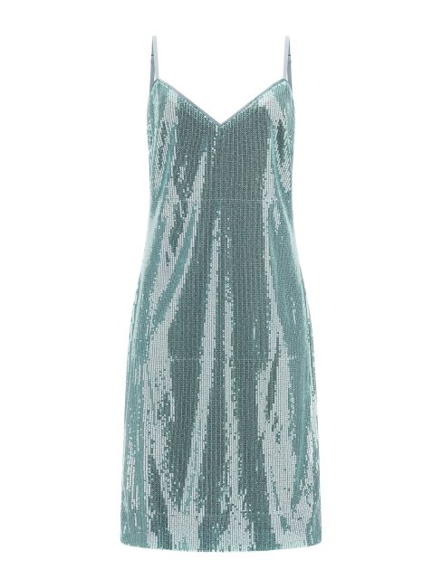 Robe Verte à Sequins Guess