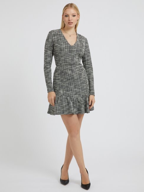 Jupe Tweed Guess Gris
