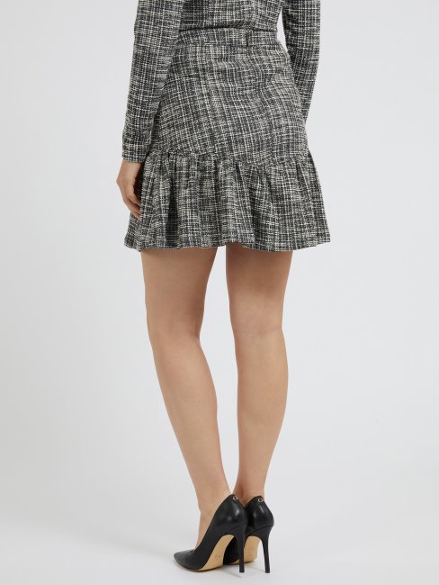 Jupe Tweed Guess Gris