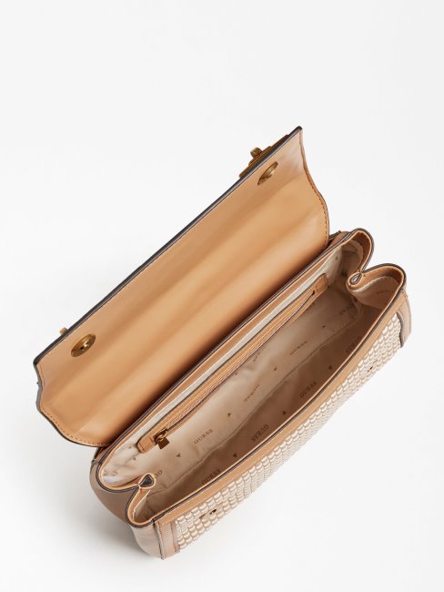 Sac Besace Katey Multi Beige Guess