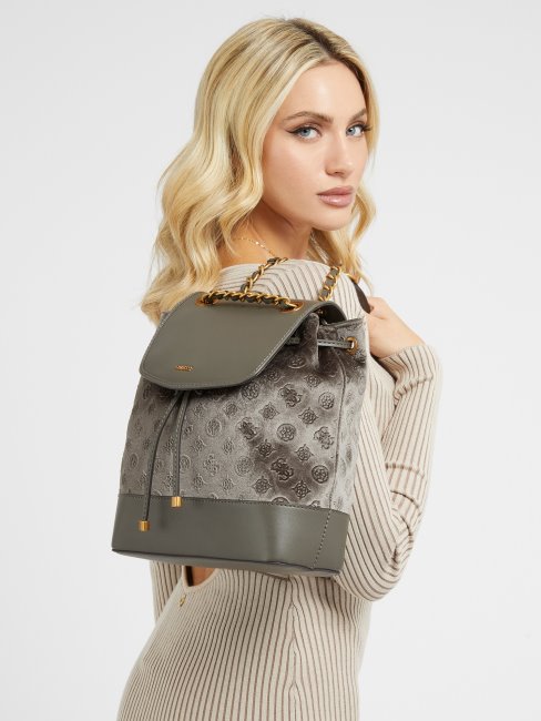 Sac à Dos Velours Inia Guess Gris