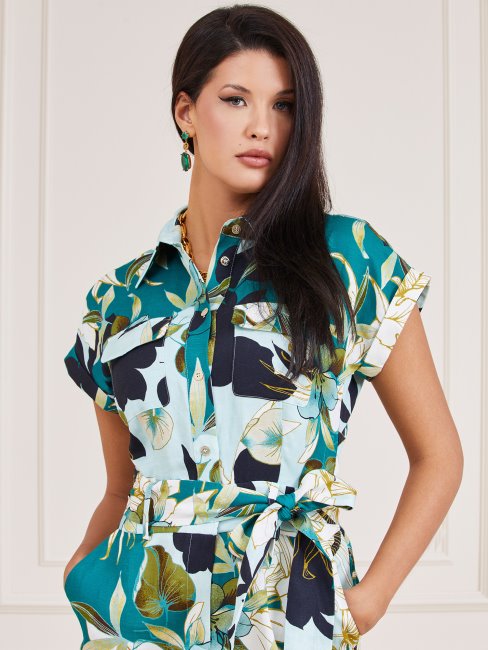 Combinaison Verte Multi Marciano All Over Guess