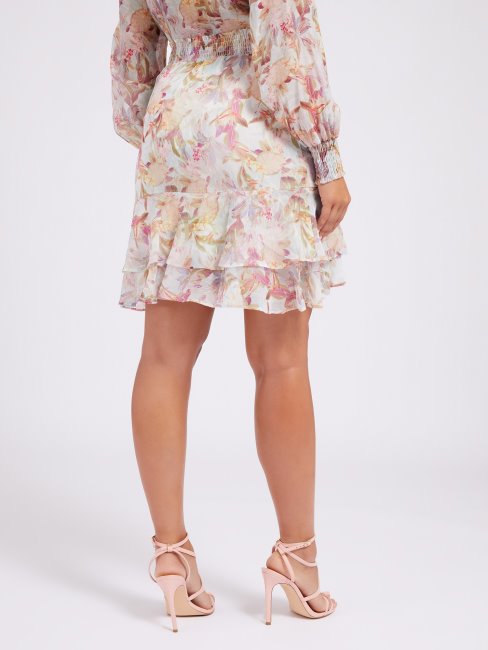 Jupe Imprimée Fantaisie Florale