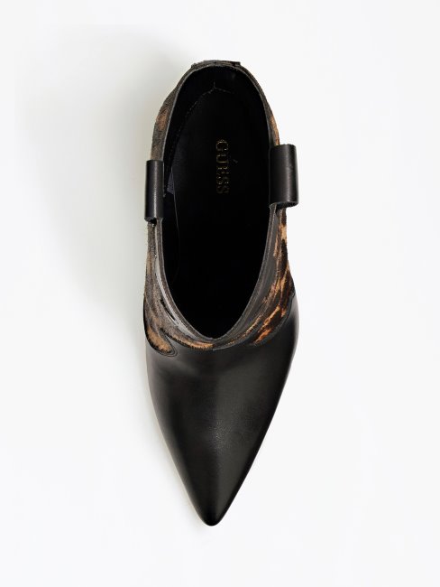 Bottines Breann En Véritable Cuir Guess Animalier