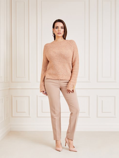 Pull Col Rond Marciano Beige Guess