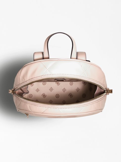 Sac à Dos Matelassé Beige Guess Vikky