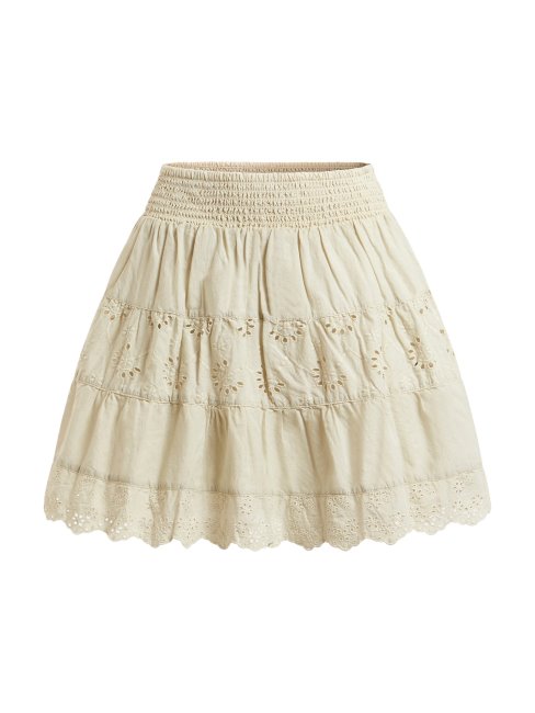 Jupe Détails œillets Guess Vert