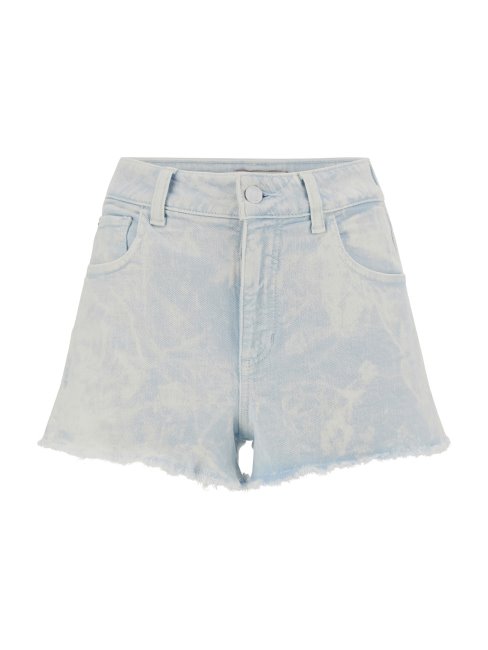 Short En Jean Ourlet Brut Guess Bleu