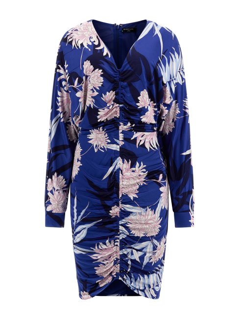 Marciano Robe Imprimée Sur L'ensemble Bleu Multi Guess