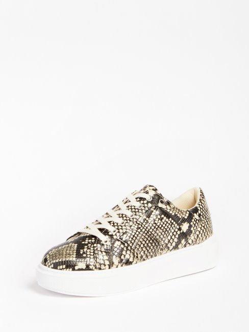 Paniers Hilan à Imprimé Python Et Motifs Multicolores